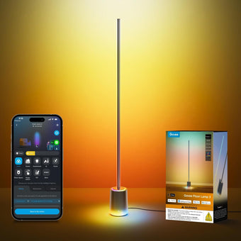 compare product Floor Lamp 3 with Luminblend+ Technology, 2100Lm Standing Lamp, Work with Matter,1000K-10000K Modern Floor Lamps for Living Room, Bedroom, Office, Corner Lamp with Dynamic Scenes, Daysync